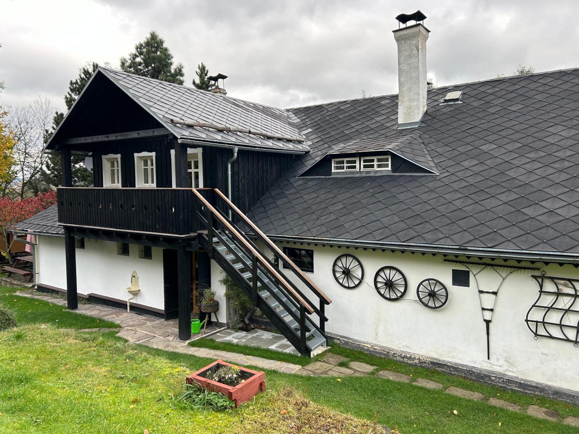 Penzion Pod Zeleznym Vrchem Chřibská Dış mekan fotoğraf